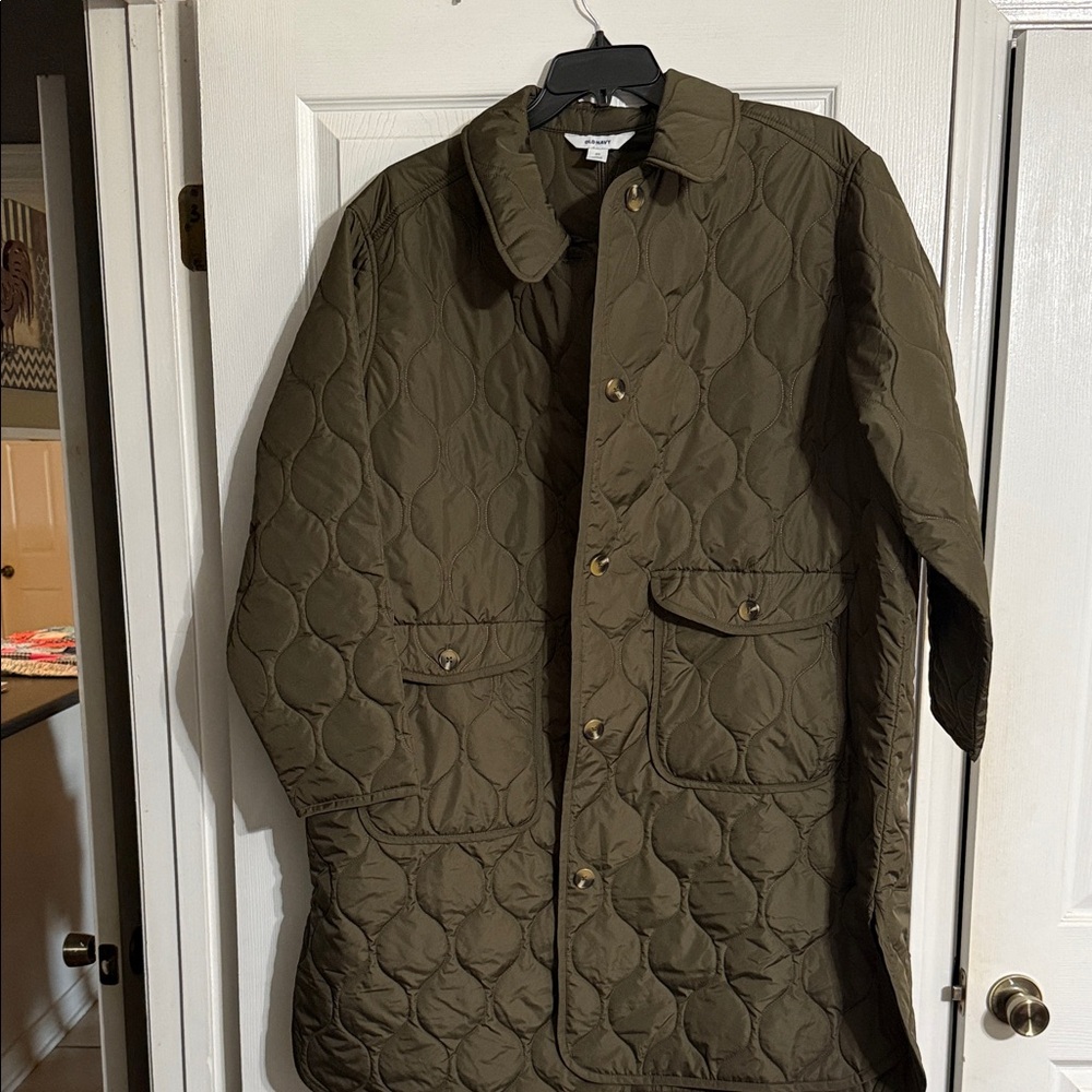 Olive Quilted women’s  Jacket